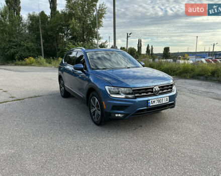 Синій Фольксваген Тігуан, об'ємом двигуна 1.98 л та пробігом 115 тис. км за 18800 $, фото 1 на Automoto.ua
