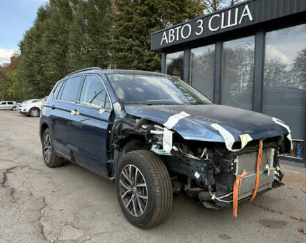 Синий Фольксваген Тигуан, объемом двигателя 2 л и пробегом 128 тыс. км за 18500 $, фото 12 на Automoto.ua