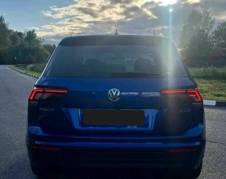 Синій Фольксваген Тігуан, об'ємом двигуна 2 л та пробігом 138 тис. км за 13500 $, фото 4 на Automoto.ua