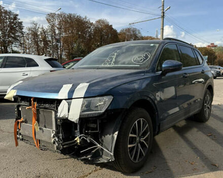 Синий Фольксваген Тигуан, объемом двигателя 2 л и пробегом 128 тыс. км за 18500 $, фото 2 на Automoto.ua