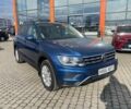 Синий Фольксваген Тигуан, объемом двигателя 2 л и пробегом 142 тыс. км за 16900 $, фото 1 на Automoto.ua
