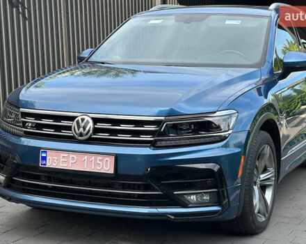 Синий Фольксваген Тигуан, объемом двигателя 1.98 л и пробегом 203 тыс. км за 17600 $, фото 2 на Automoto.ua