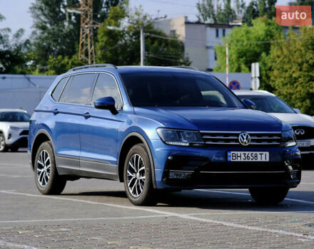 Синий Фольксваген Тигуан, объемом двигателя 1.98 л и пробегом 126 тыс. км за 18500 $, фото 5 на Automoto.ua