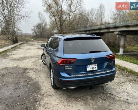 Синій Фольксваген Тігуан, об'ємом двигуна 1.98 л та пробігом 207 тис. км за 16000 $, фото 8 на Automoto.ua