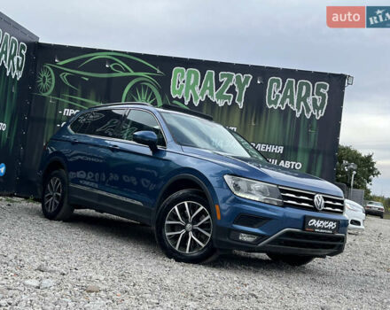 Синій Фольксваген Тігуан, об'ємом двигуна 1.98 л та пробігом 396 тис. км за 18900 $, фото 1 на Automoto.ua