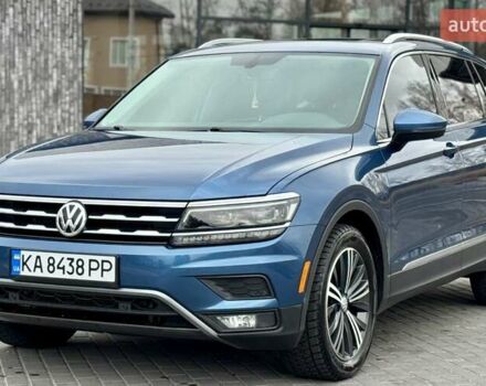Синій Фольксваген Тігуан, об'ємом двигуна 2 л та пробігом 108 тис. км за 21700 $, фото 3 на Automoto.ua