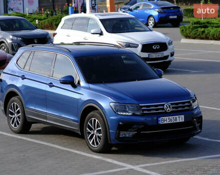 Синий Фольксваген Тигуан, объемом двигателя 1.98 л и пробегом 126 тыс. км за 18500 $, фото 1 на Automoto.ua