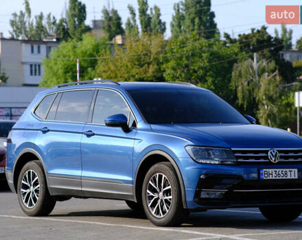 Синий Фольксваген Тигуан, объемом двигателя 1.98 л и пробегом 126 тыс. км за 18500 $, фото 24 на Automoto.ua