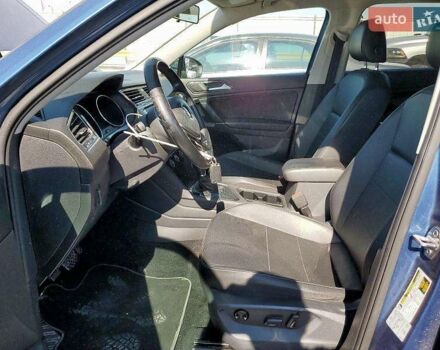 Синий Фольксваген Тигуан, объемом двигателя 2 л и пробегом 152 тыс. км за 4500 $, фото 5 на Automoto.ua