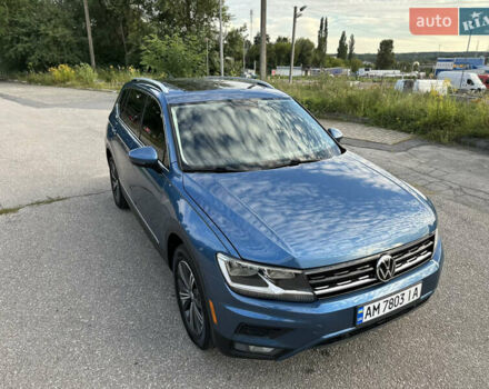 Синій Фольксваген Тігуан, об'ємом двигуна 1.98 л та пробігом 115 тис. км за 18800 $, фото 16 на Automoto.ua