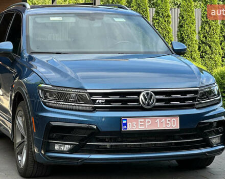 Синий Фольксваген Тигуан, объемом двигателя 1.98 л и пробегом 203 тыс. км за 17600 $, фото 4 на Automoto.ua