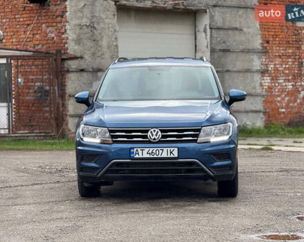 Синій Фольксваген Тігуан, об'ємом двигуна 2 л та пробігом 87 тис. км за 16500 $, фото 1 на Automoto.ua