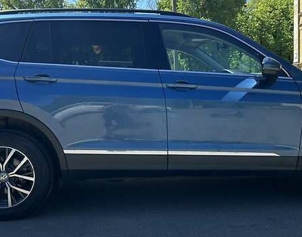 Синий Фольксваген Тигуан, объемом двигателя 1.98 л и пробегом 162 тыс. км за 16400 $, фото 7 на Automoto.ua