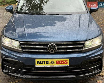 Синий Фольксваген Тигуан, объемом двигателя 1.98 л и пробегом 103 тыс. км за 18999 $, фото 10 на Automoto.ua