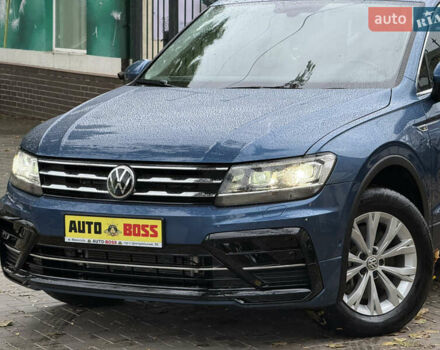 Синий Фольксваген Тигуан, объемом двигателя 1.98 л и пробегом 103 тыс. км за 18999 $, фото 5 на Automoto.ua
