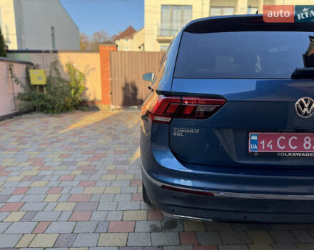 Синий Фольксваген Тигуан, объемом двигателя 1.98 л и пробегом 166 тыс. км за 19200 $, фото 9 на Automoto.ua