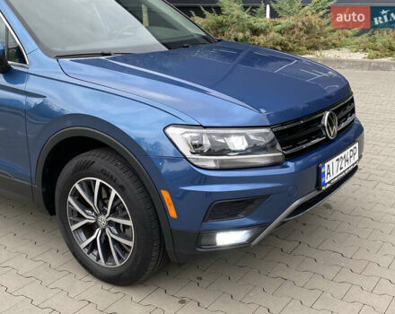 Синий Фольксваген Тигуан, объемом двигателя 1.98 л и пробегом 66 тыс. км за 19850 $, фото 8 на Automoto.ua