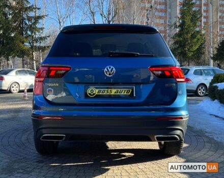 Синій Фольксваген Тігуан, об'ємом двигуна 2 л та пробігом 23 тис. км за 24800 $, фото 5 на Automoto.ua