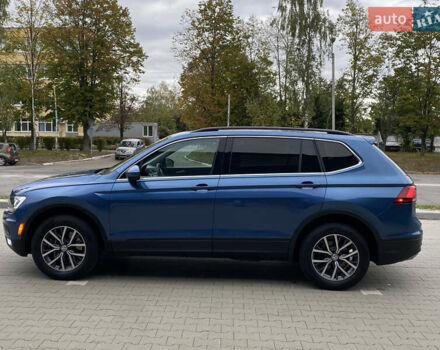 Синий Фольксваген Тигуан, объемом двигателя 1.98 л и пробегом 66 тыс. км за 19850 $, фото 1 на Automoto.ua