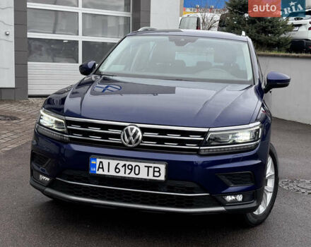 Синий Фольксваген Тигуан, объемом двигателя 1.98 л и пробегом 166 тыс. км за 26950 $, фото 17 на Automoto.ua
