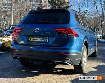 Синій Фольксваген Тігуан, об'ємом двигуна 2 л та пробігом 23 тис. км за 24800 $, фото 6 на Automoto.ua