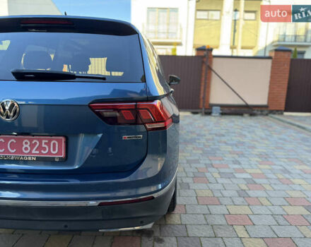 Синий Фольксваген Тигуан, объемом двигателя 1.98 л и пробегом 166 тыс. км за 19200 $, фото 10 на Automoto.ua