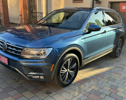 Синий Фольксваген Тигуан, объемом двигателя 1.98 л и пробегом 166 тыс. км за 19200 $, фото 12 на Automoto.ua