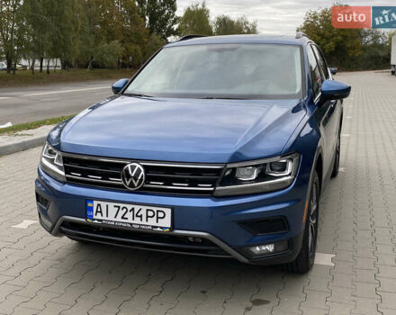 Синий Фольксваген Тигуан, объемом двигателя 1.98 л и пробегом 66 тыс. км за 19850 $, фото 14 на Automoto.ua