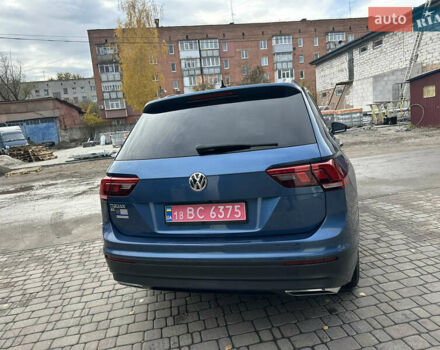 Синій Фольксваген Тігуан, об'ємом двигуна 2 л та пробігом 192 тис. км за 16999 $, фото 13 на Automoto.ua