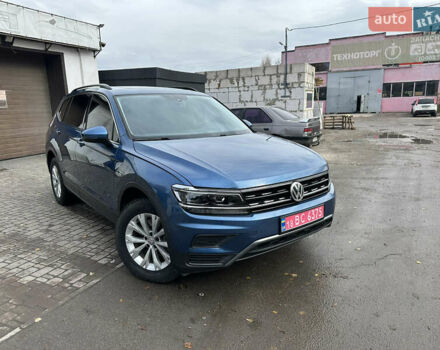 Синій Фольксваген Тігуан, об'ємом двигуна 2 л та пробігом 192 тис. км за 16999 $, фото 1 на Automoto.ua
