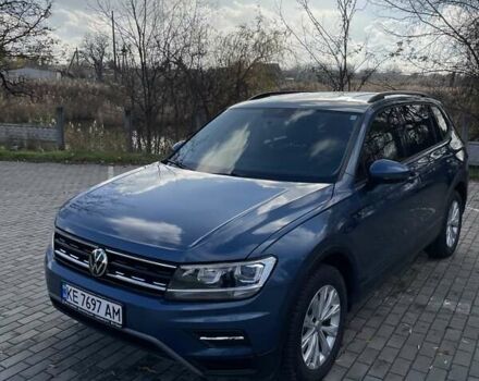 Синий Фольксваген Тигуан, объемом двигателя 2 л и пробегом 109 тыс. км за 18000 $, фото 2 на Automoto.ua