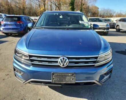 Синий Фольксваген Тигуан, объемом двигателя 2 л и пробегом 73 тыс. км за 4500 $, фото 4 на Automoto.ua