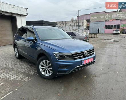 Синій Фольксваген Тігуан, об'ємом двигуна 2 л та пробігом 192 тис. км за 16999 $, фото 2 на Automoto.ua