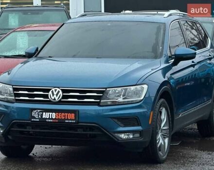 Синій Фольксваген Тігуан, об'ємом двигуна 1.98 л та пробігом 85 тис. км за 19500 $, фото 2 на Automoto.ua