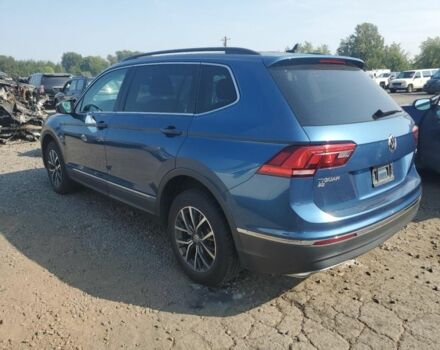 Синий Фольксваген Тигуан, объемом двигателя 2 л и пробегом 136 тыс. км за 369 $, фото 2 на Automoto.ua