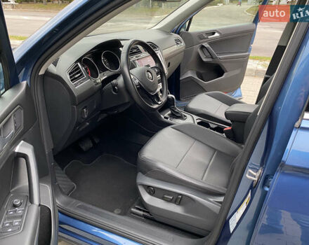 Синий Фольксваген Тигуан, объемом двигателя 1.98 л и пробегом 66 тыс. км за 19850 $, фото 18 на Automoto.ua