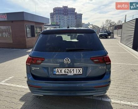 Синий Фольксваген Тигуан, объемом двигателя 2 л и пробегом 43 тыс. км за 19500 $, фото 3 на Automoto.ua