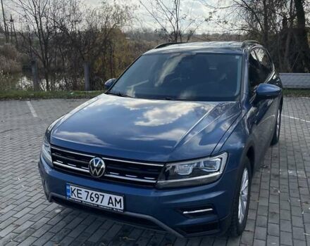 Синий Фольксваген Тигуан, объемом двигателя 2 л и пробегом 109 тыс. км за 18000 $, фото 4 на Automoto.ua