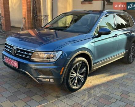 Синий Фольксваген Тигуан, объемом двигателя 1.98 л и пробегом 166 тыс. км за 19200 $, фото 2 на Automoto.ua
