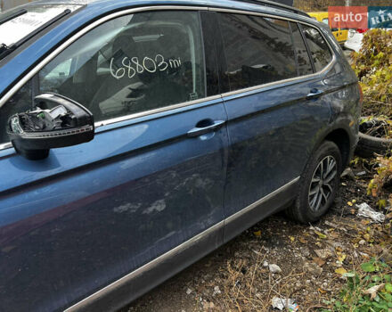 Синий Фольксваген Тигуан, объемом двигателя 2 л и пробегом 109 тыс. км за 11100 $, фото 6 на Automoto.ua