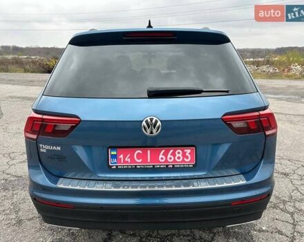 Синий Фольксваген Тигуан, объемом двигателя 2 л и пробегом 213 тыс. км за 17800 $, фото 34 на Automoto.ua