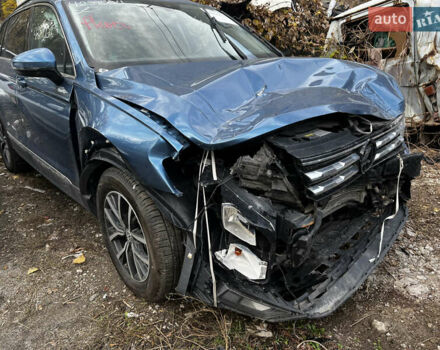 Синий Фольксваген Тигуан, объемом двигателя 2 л и пробегом 109 тыс. км за 11100 $, фото 1 на Automoto.ua