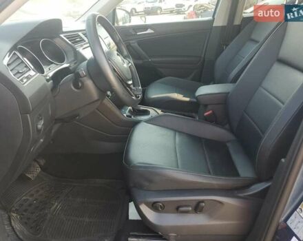 Синий Фольксваген Тигуан, объемом двигателя 2 л и пробегом 136 тыс. км за 4300 $, фото 6 на Automoto.ua