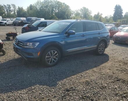 Синий Фольксваген Тигуан, объемом двигателя 2 л и пробегом 136 тыс. км за 369 $, фото 1 на Automoto.ua