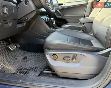 Синий Фольксваген Тигуан, объемом двигателя 2 л и пробегом 43 тыс. км за 19500 $, фото 14 на Automoto.ua