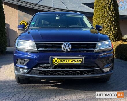 Синій Фольксваген Тігуан, об'ємом двигуна 2 л та пробігом 164 тис. км за 25300 $, фото 1 на Automoto.ua