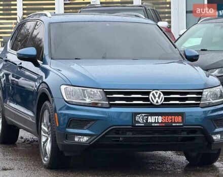 Синій Фольксваген Тігуан, об'ємом двигуна 1.98 л та пробігом 85 тис. км за 19500 $, фото 4 на Automoto.ua