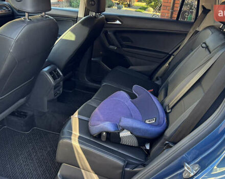 Синий Фольксваген Тигуан, объемом двигателя 1.98 л и пробегом 166 тыс. км за 19200 $, фото 21 на Automoto.ua