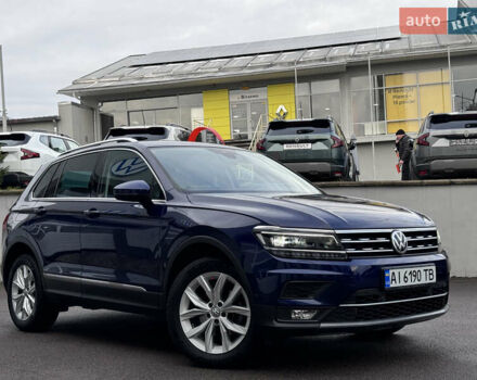 Синий Фольксваген Тигуан, объемом двигателя 1.98 л и пробегом 166 тыс. км за 26950 $, фото 13 на Automoto.ua
