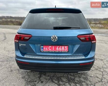 Синий Фольксваген Тигуан, объемом двигателя 2 л и пробегом 213 тыс. км за 17800 $, фото 6 на Automoto.ua